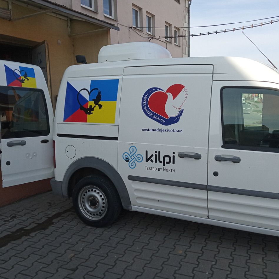 Kilpi pomáhá: Zpět na Ukrajinu